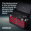 AREBOS AREBOS 172 pcs Tool Kit with Metal Tool Box DIY Hand Tools Red/Black 9