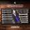 AREBOS AREBOS 172 pcs Tool Kit with Metal Tool Box DIY Hand Tools Blue/Black 10