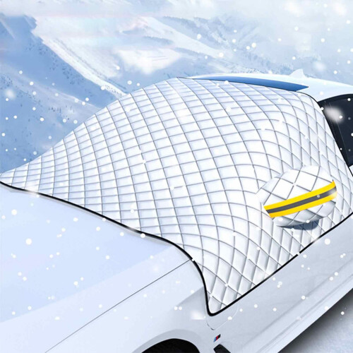 Car Windshield Snow Cover Magnetic Thickened Ice Protection Windscreen Cover