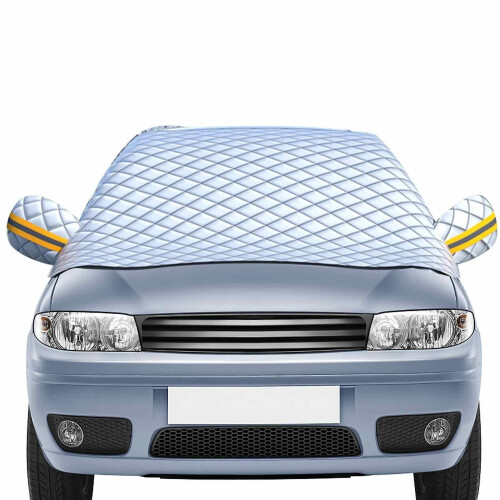 Car Windshield Snow Cover Magnetic Thickened Ice Protection Windscreen Cover 1