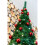5ft (150cm) B/O Prelit Red Baubles Decorated Pop Up Christmas Tree 2