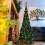 4ft (120cm) B/O Prelit Red Baubles Decorated Pop Up Christmas Tree 7