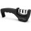 (Black) Lantana Smart Sharp Knife Sharpener - Professional 3 Stage Manual Sharpener for Sharpening Kitchen Knives - Ceramic Stone, Tungsten Carbide 2