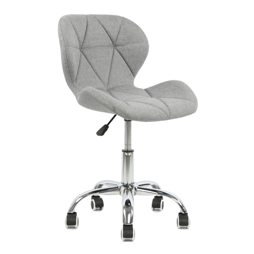 (Grey) Orion - Office Chair with Fitted Wheels