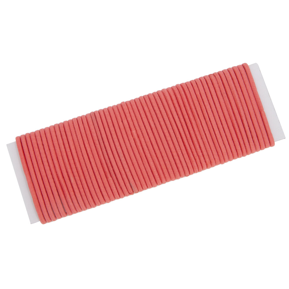 (Peach Pink, 100pcs) Time to Sparkle Hair Bands For Women Man Girls Boys Ponytail Holders  Hair Bobbles Hair Ties 4mm High Quality