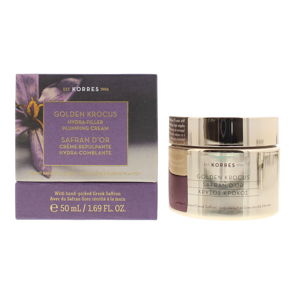 Korres Womens Golden Krocus Hydra-Filler Plumping Cream 50ml - One Size - Image 8