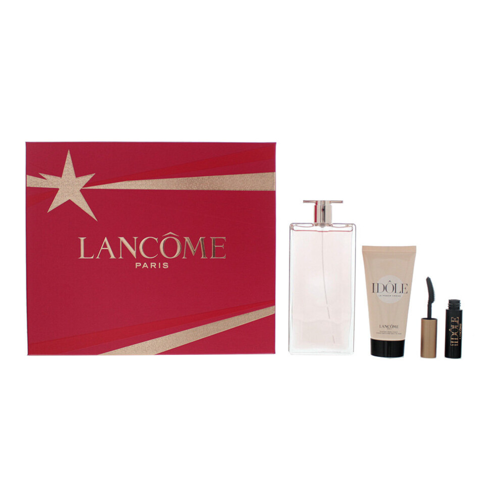 Lancome Idole 50ml Eau De Parfum Cream 50ml & Black Mascara