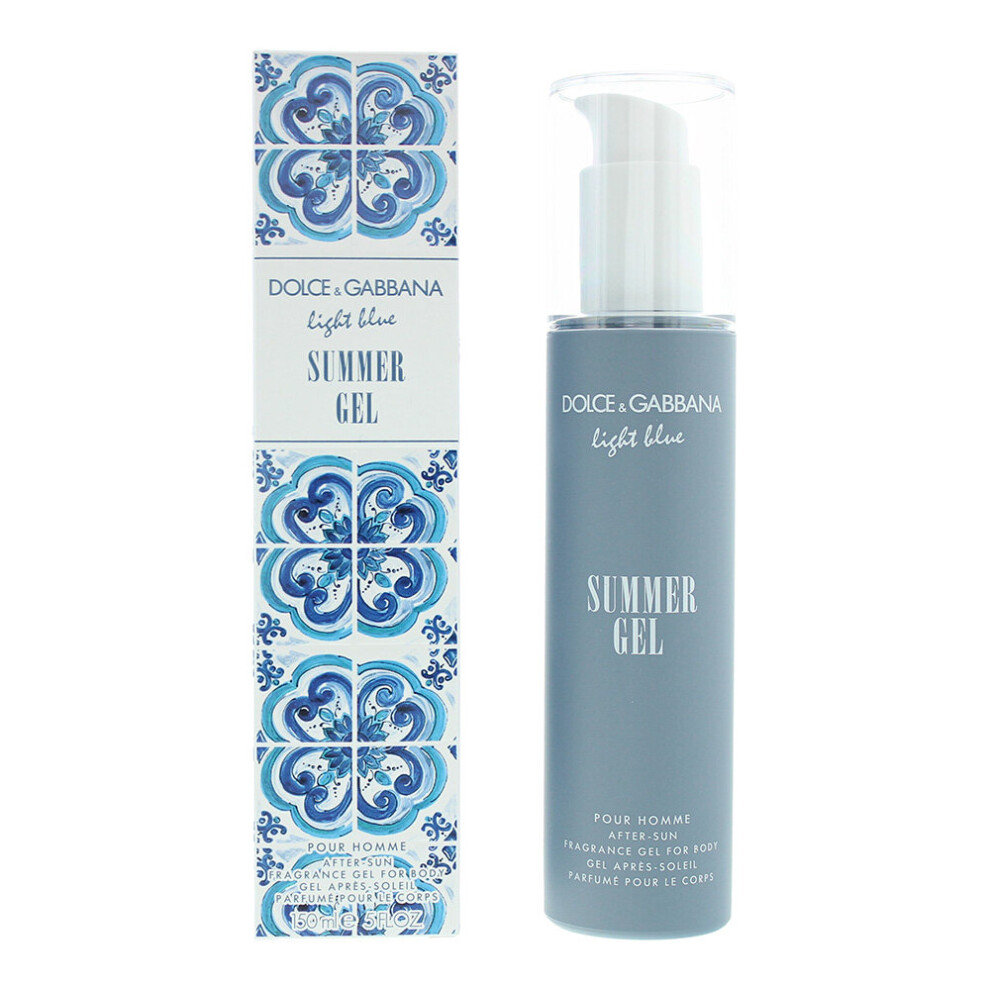 Dolce And Gabbana Light Blue Summer Gel After Sun Gel 150ml