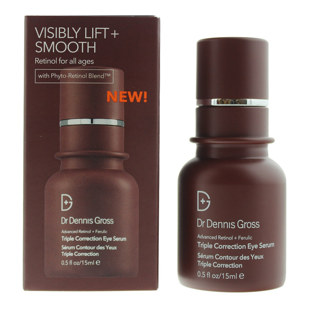 Dr Dennis Gross Advanced Retinol + Ferulic Triple Correction Eye Serum 15Ml