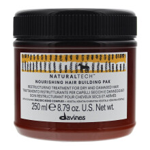 Davines Naturaltech NOURISHING Haarverzorgingspakket, Herstructureer het haar terwijl het glans en volume toevoegt, 8.81 oz.