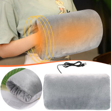 Electric Hand Warmer Plush Winter Thermal Heater Pillow Rechargeable