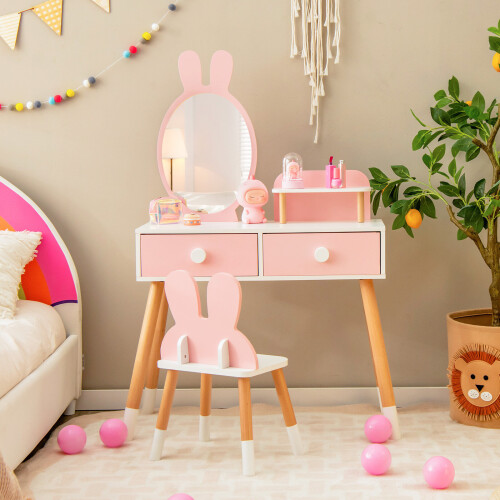 Childrens dressing table and chair best sale