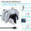 PS5 Controller Charger Dual Dock Charging Station For Playstation 5 10