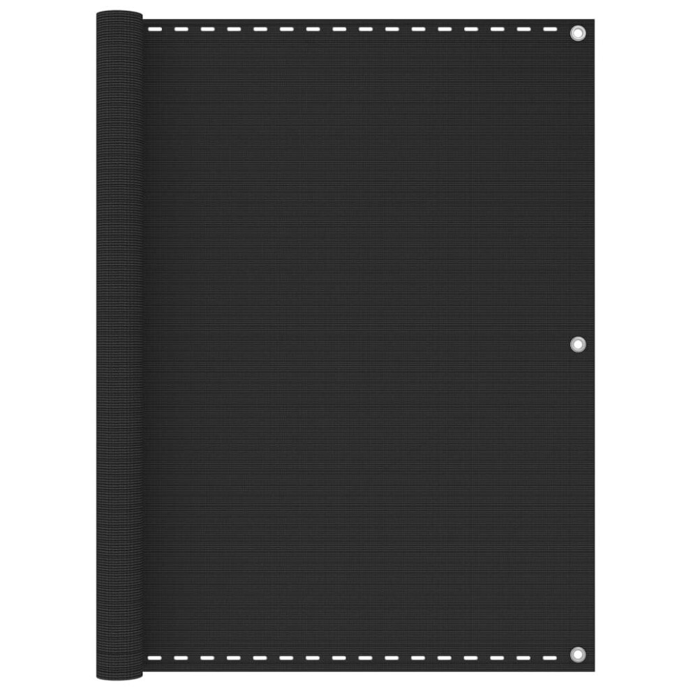 Vidaxl Balcony Screen Anthracite Hdpe Outdoor Garden Sunshade Privacy Screen