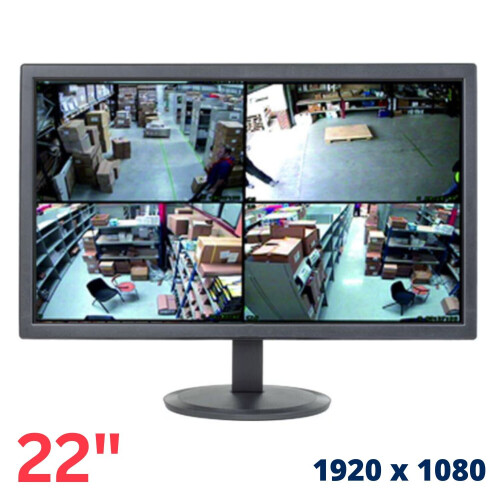 MONITOR LED LOW POWER CONSUMPTION HD 1080P HDMI FOR CCTV CAMERA