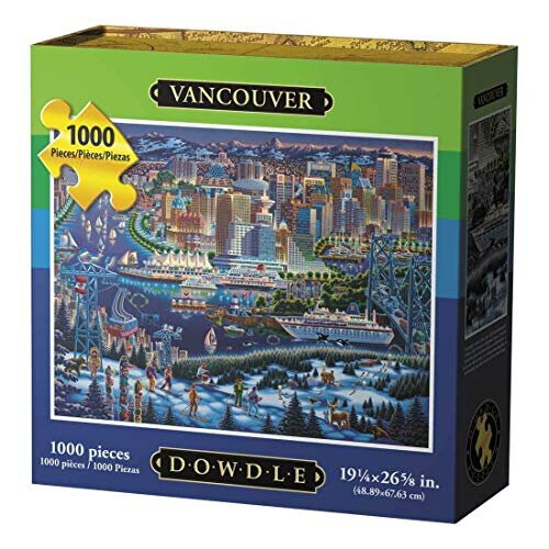 Dowdle Skládačka - Vancouver - 1000 dílků 2