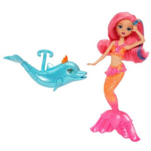 Barbie The Pearl Princess Mermaid Doll with Dolphin