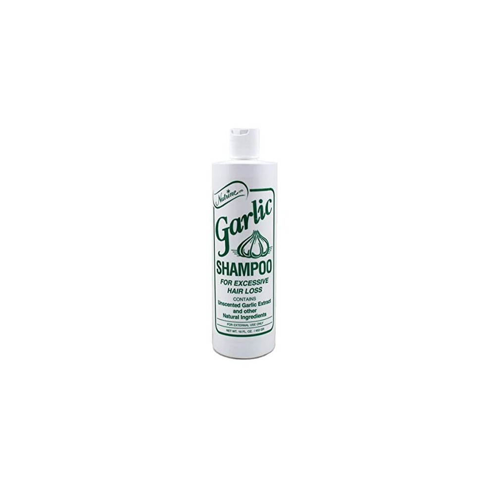 Nutrine Garlic Shampoo Unscented 16Oz (Pack Of 2)