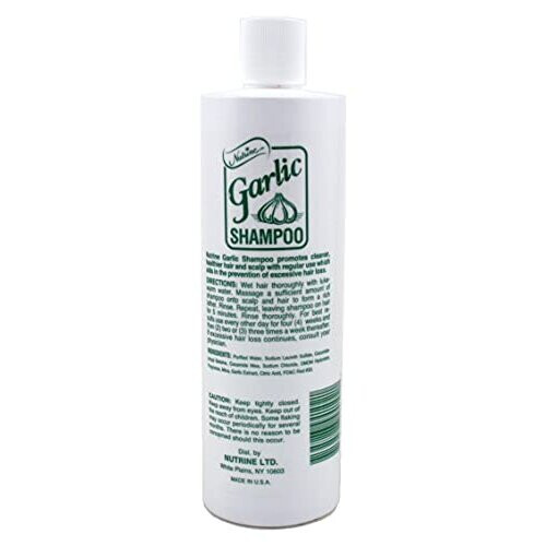 Nutrine Shampooing à l'ail non parfumé 16oz (paquet de 2) 1