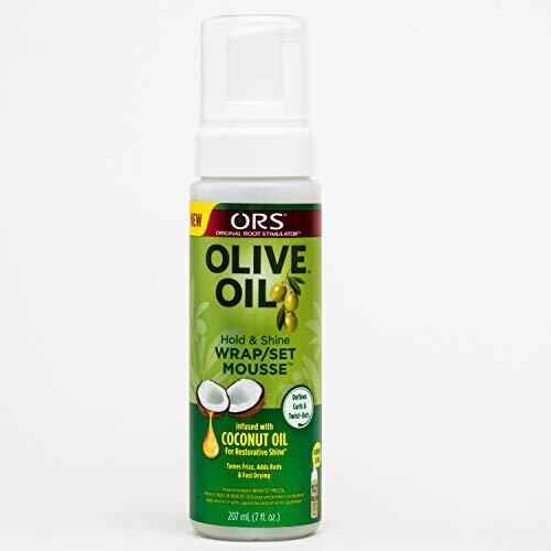 ORS Olive Oil Hold & Shine Wrap/Set Mousse 1