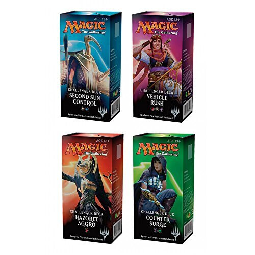 ΟΛΑ 4 MTG Magic Challenger Decks: Hazoret Aggro Vehicle Rush Control Counter