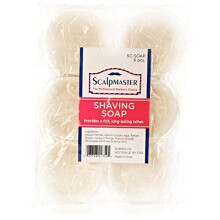 Scalpmaster Rakhyvels Tvål, 6 Pack