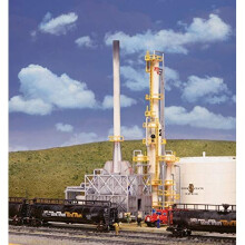 Walthers Cornerstone N Scale Model Kit de refinaria de petr   leo da Ilha Norte 8-1/16 x 5 """" 20,5 x 12,7cm (933-3219)