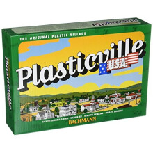 Vlaky Bachmann - BUDOVY PLASTICVILLE U.S.A. - KLASICK STAVEBN STAVBY - Dvoupatrov DUM - O Scale