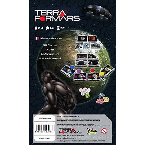 Gra w kości Japanime Terra Formars Multicolor 1