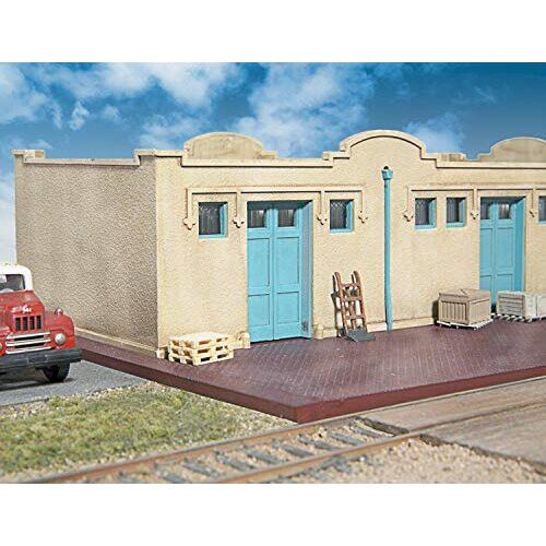 Walthers Cornerstone Series Kit HO Scale Mission-Style Freight House 2
