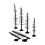 Woodland Scenics TR1125 Pine Tree Armatures (44) 2
