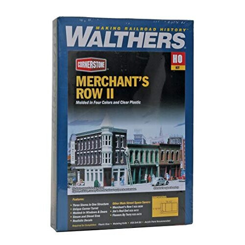 Walthers Cornerstone Series Kit Ho Scale Merchant's Row II 2