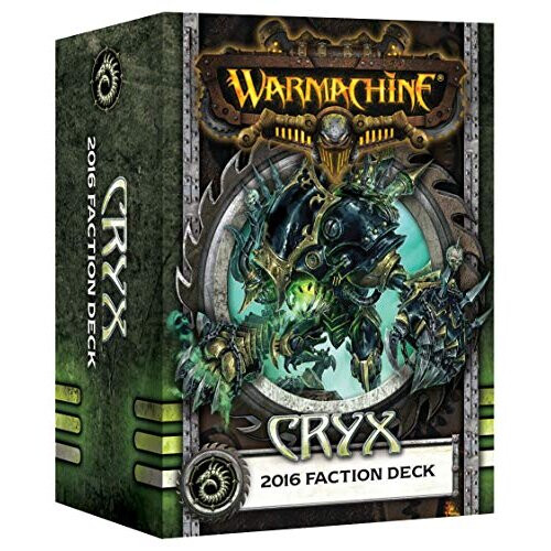 Warmachine Cryx 2016 Faction Deck OOP