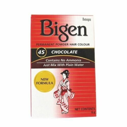 Bigen Bigen Μόνιμη βαφή μαλλιών σε σκόνη Σοκολάτα(45)