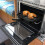 SPARES2GO Small Square Grill Pan, Rack & Detachable Handle for Beko Non-Stick 10