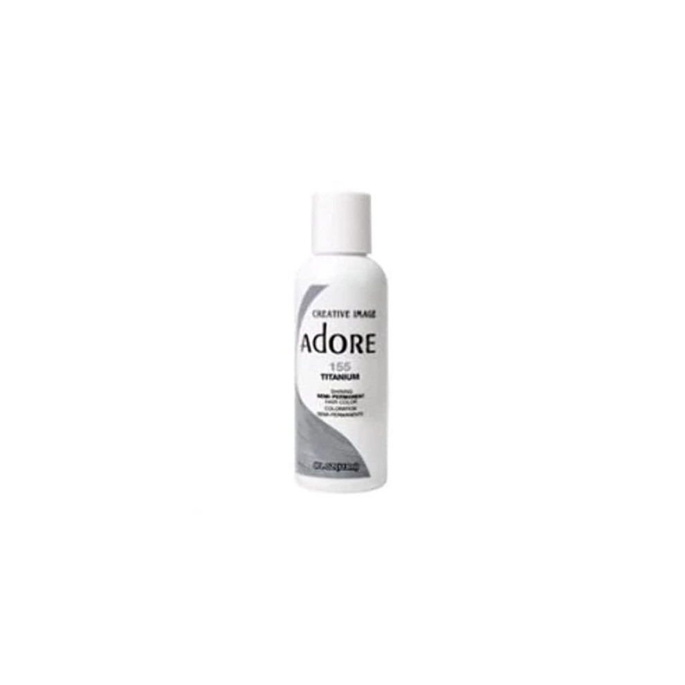 Adore | Shining Semi Permanent Hair Color (118Ml) (156 Titanium)