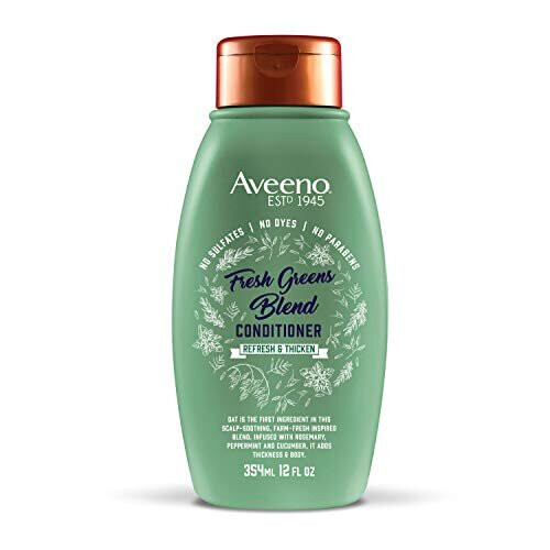 Aveeno Aveeno Conditioner για Καταπραϋντική Κόμμωση με Φρέσκα Χόρτα, μέντα, 12 Fl Oz