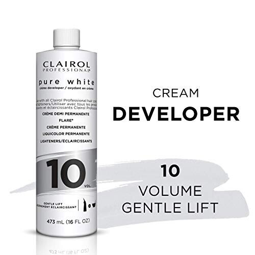 Clairol Pure White 10 Volume Creme Developer von Clairol f?r Unisex ? 16 oz Aufheller 1