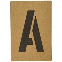 Hy-Ko Products ST-3 Number & Letter Stencils 3 tommer solbrun