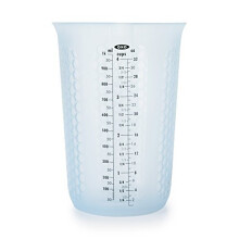OXO Good Grips 4-Cup Squeeze & Pour Silicone Maatbeker met Koelpatroon