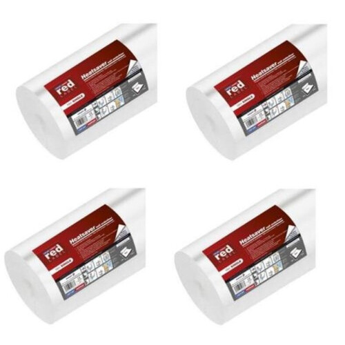 4 x Erfurt Heatsaver Wall Underliner Insulation Polystyrene 2mmx10M