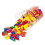 Learning Resources Learning Resources Pattern Blocks, 1CM, Plastic, Various Colors, Set of 250 1