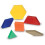 Learning Resources Learning Resources Pattern Blocks, 1CM, Plastic, Various Colors, Set of 250 4