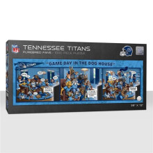 YouTheFan NFL Tennessee Titans Spel Dag i Hundkojan 1000-bitars Pussel