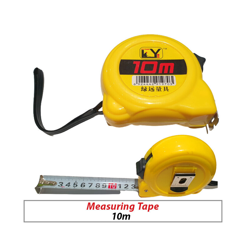 10 Metre Measuring Tape Metric And Imperial Marking Complete 647625100410