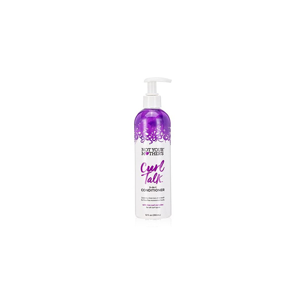 Not Your Mothers Curl Talk Conditioner 3-In-1 12 Ounce Pump (355ml)