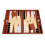 13-tums Premium Backgammon Set - Resestorlek - Ökenbrun Spelbräda 3