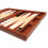 13-tums Premium Backgammon Set - Resestorlek - Ökenbrun Spelbräda 5