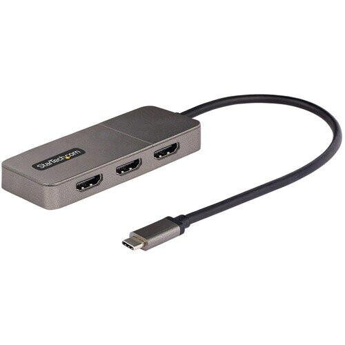 StarTech.com USB-C MST Hub - STARTECH.COM - Multi-Display Adapter - 3x HDMI - 4K 60Hz - Voed via USB