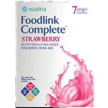 Foodlink Complete Powder Strawberry Powder 57g x 7